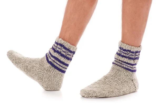 Knitted socks — Stock Photo, Image