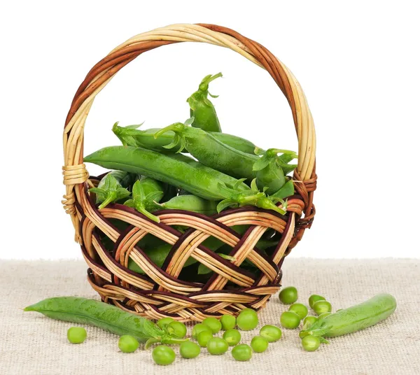 Guisantes verdes — Foto de Stock