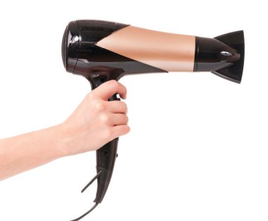 Saç kurutma makinesi.