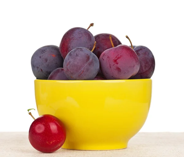 Fresh plums — Stock Photo, Image