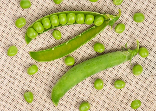 Peas pods — Stock Photo, Image