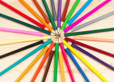 renkli kurşun kalem