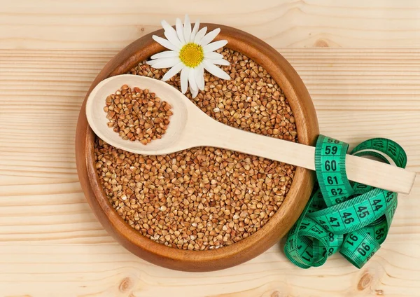 Raw buckwheat — Stock Photo, Image