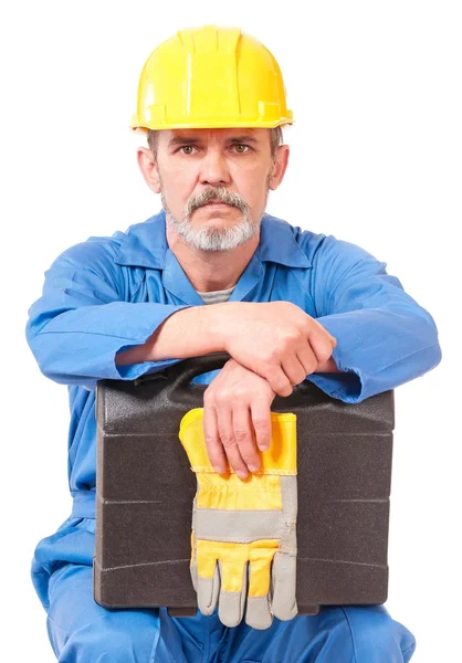 Tired worker — Stock Photo, Image