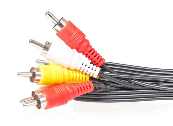 Audio visual cable — Stock Photo, Image