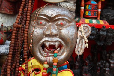 Nepal maske sokak Dükkanı