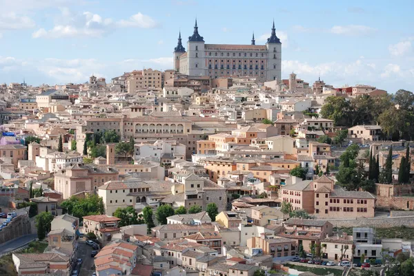 Stary widok miasta toledo, Hiszpania — Zdjęcie stockowe