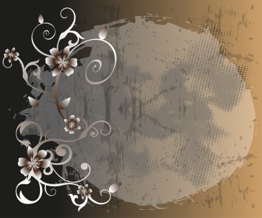 soyut çiçek arkaplanı