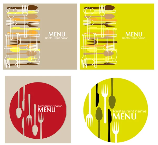 Menu — Stock Vector