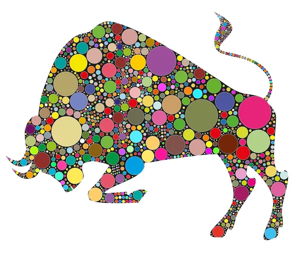 Ilustración del toro — Archivo Imágenes Vectoriales
