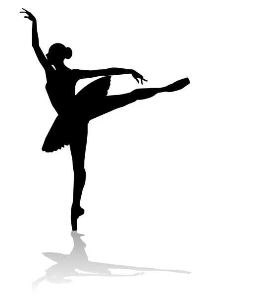 Tanzendes Mädchen — Stockvektor
