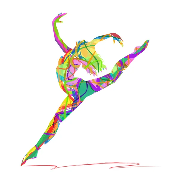 Bailarina — Vector de stock