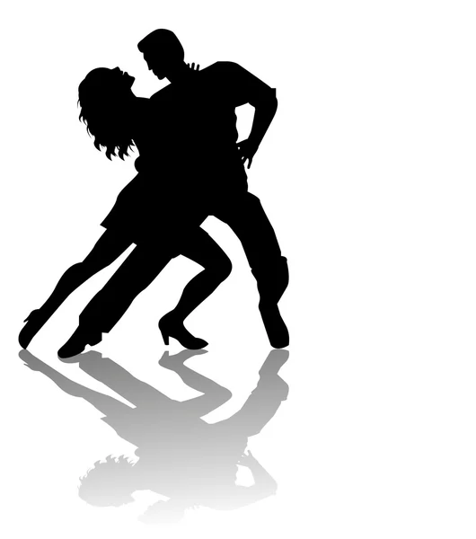 Танцююча пара — стоковий вектор