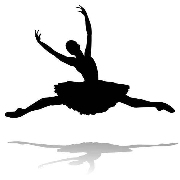 Táncoló lány — Stock Vector