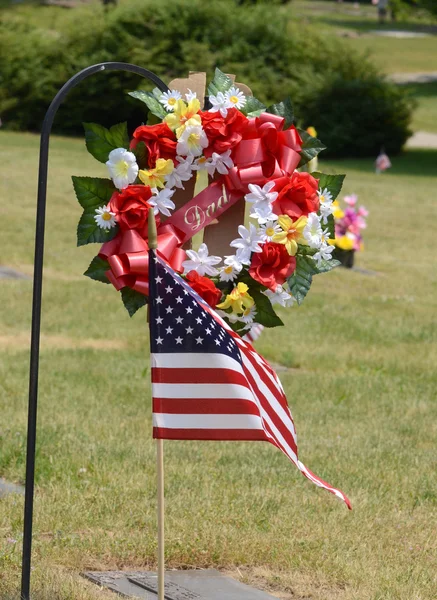 Memorial day - Dad arrangement — Stock Photo, Image