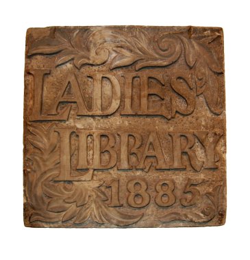 Cornerstone for original Ladies Library clipart