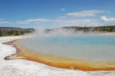 Yellowstone National Park Sunset Lake