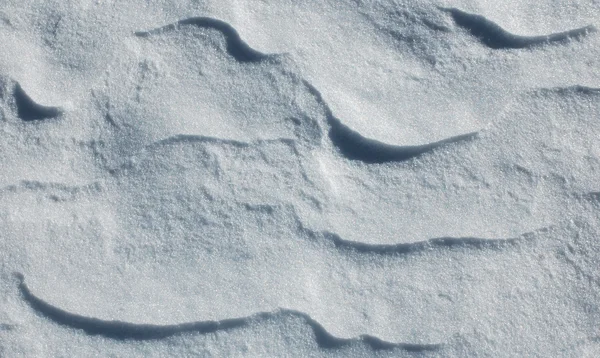 Fond de neige soufflé par le vent III — Photo