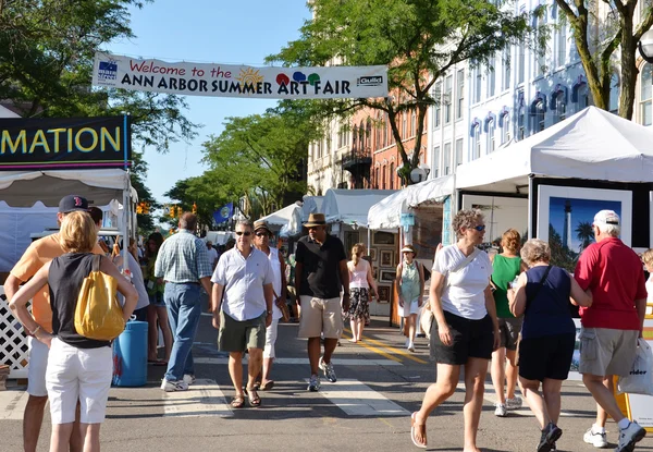 Ann Arbor Summer Art Fair 2011 — Stock Photo, Image
