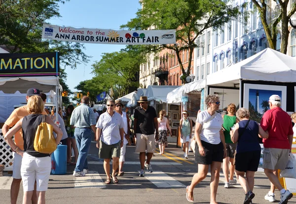 Ann arbor sztuki letnie Targi 2011 — Zdjęcie stockowe