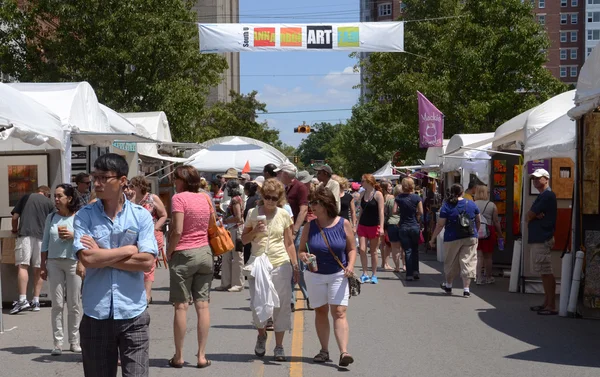 Feira de arte Universidade do Sul — Fotografia de Stock