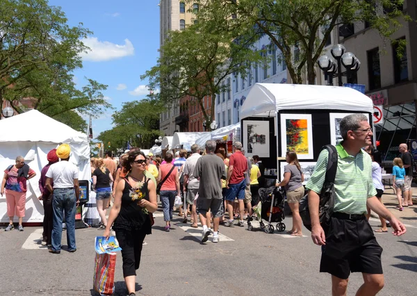 Ann Arbor Summer Art Fair — Stock Photo, Image