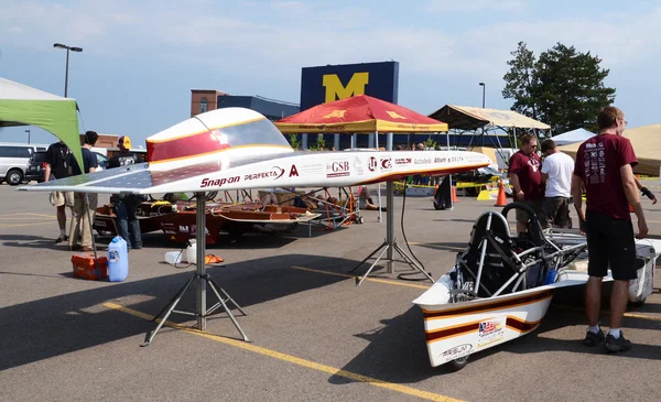 Iowa State University? s solární auto — Stock fotografie