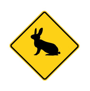 üye Road - rabbit crossing