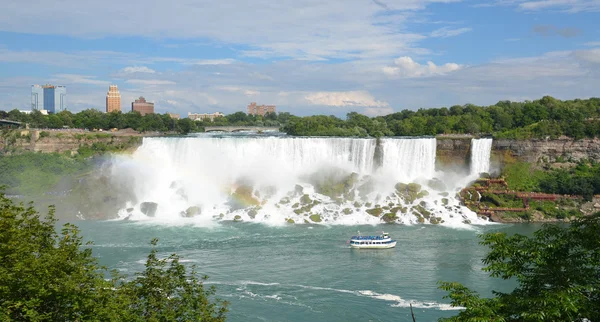 Pokojówka mgły w american falls, niagara falls — Zdjęcie stockowe