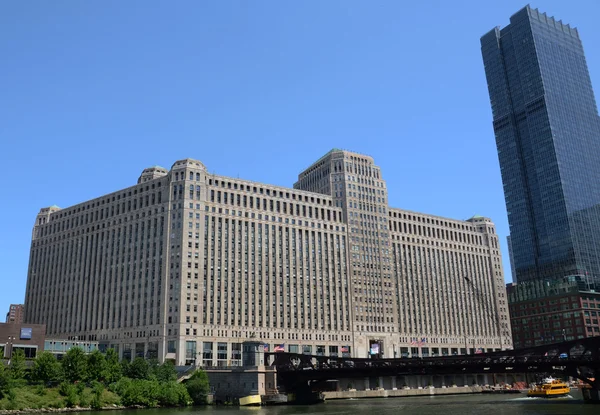 商品集市建设在芝加哥 — 图库照片