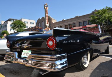 1957 ford fairlane woodward, cruise 2013