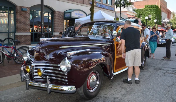 1941 Chrysler Town and Country al Rolling Sculpture Show 2013 — Foto Stock