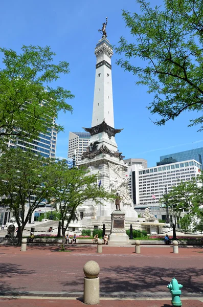 Monument des soldats et marins de l'Indiana — Photo