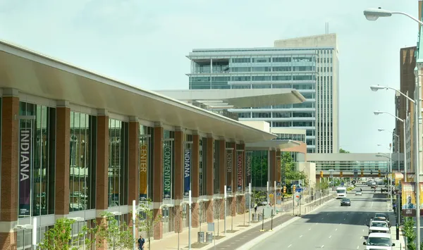 Indiana congrescentrum, indianapolis Stockafbeelding