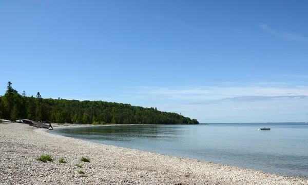 湖畔、マキノー島 Mi — ストック写真