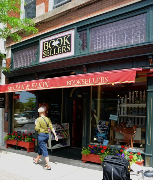 McLean & Eakin Booksellers in Petoskey, MI — Stock Photo, Image