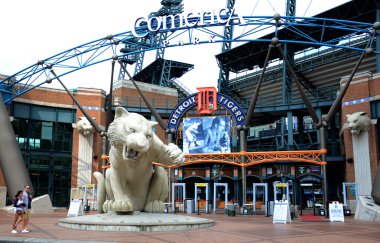 Comerica park ön girişi