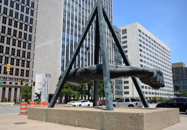 Joe louis memorial Detroit, mı