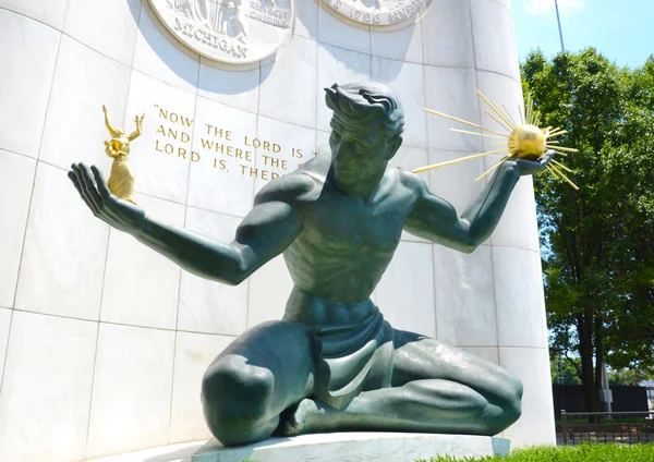 The Spirit of Detroit in Detroit, MI — Stock Photo, Image