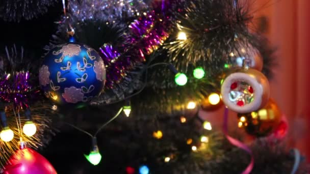 クリスマスのおもちゃ — ストック動画