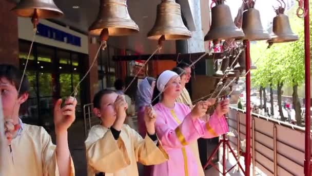 Church bells — Stock Video