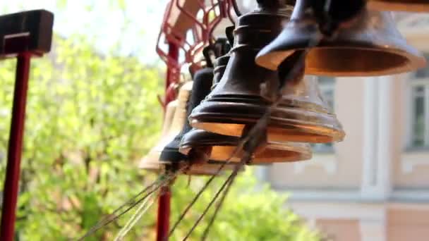 Church bells — Stock Video