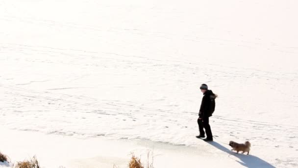 Sobre hielo — Vídeos de Stock