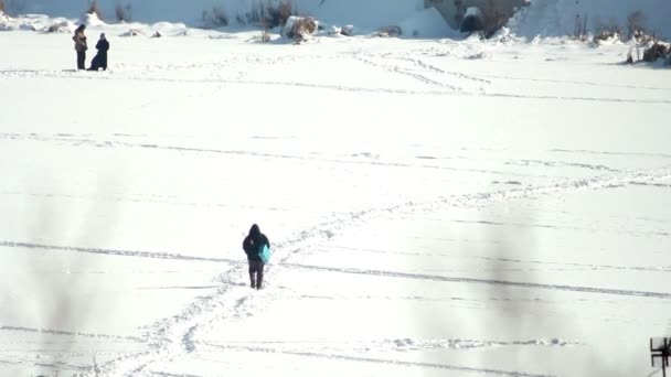 冰上 — 图库视频影像