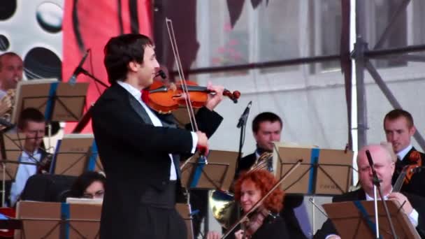Lviv Senfoni Orkestrası — Stok video