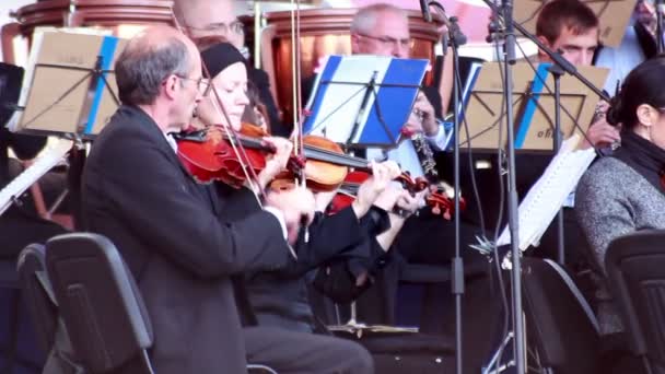 Orquesta Sinfónica de Lviv — Vídeo de stock