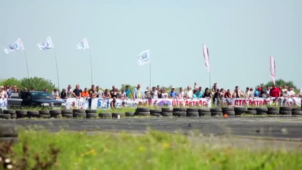 Carro de corrida — Vídeo de Stock