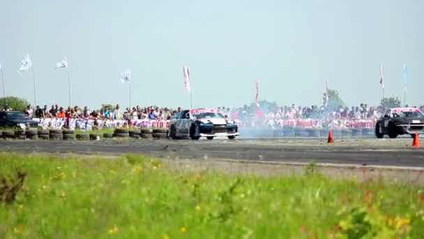 Carros de corrida — Vídeo de Stock