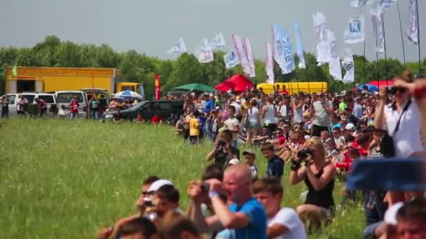 People on festival — Stock Video