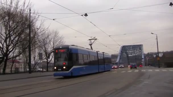 Громадський транспорт — стокове відео